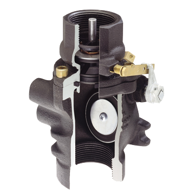 Valvula de corte 1 1/2" popet doble OPW hembra