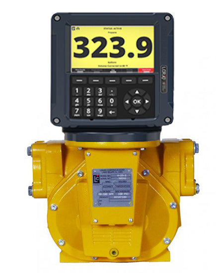 Medidor Liquid Controls M7 con LCRIQ