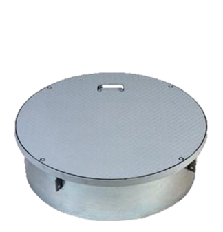 Registro paso hombre con tapa