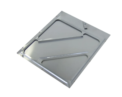 Porta rombo de aluminio.